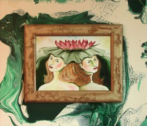Water Lily Girl -Twin Symbol-