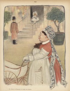 Already!: Little Girl Answering the Door by Jules Abel Faivre