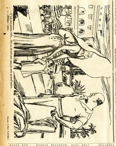 Candide, Satirical in B & W by Jules Abel Faivre