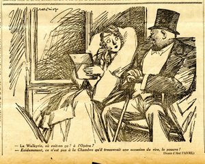 Candide, Satirical in B & W by Jules Abel Faivre