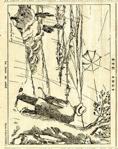 Candide, Satirical in Black & White by Jules Abel Faivre