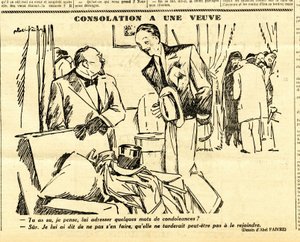 Candide, Satirical in B&W