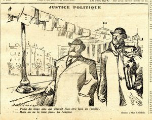 Candide, Satirical in B & W by Jules Abel Faivre