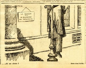 Candide, Satirical in B & W by Jules Abel Faivre