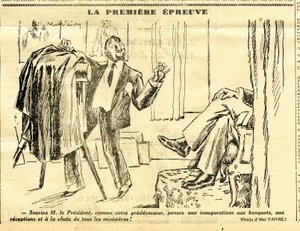 Candide, Satirical in B & W by Jules Abel Faivre