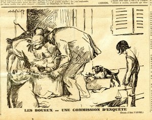 Candide, Satirical in B & W by Jules Abel Faivre