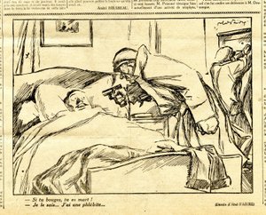 Candide, Satirical in B & W by Jules Abel Faivre