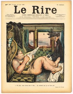 Cover of The Laughter, Satirical in Colors by Jules Abel Faivre
