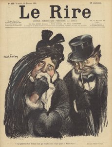 Illustration for Le Rire by Jules Abel Faivre