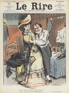 Illustration for Le Rire by Jules Abel Faivre