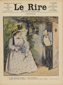 Illustration for Le Rire by Jules Abel Faivre