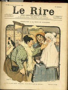 Illustration of Abel Faivre (1867-1945) for the Cover of Le Rire