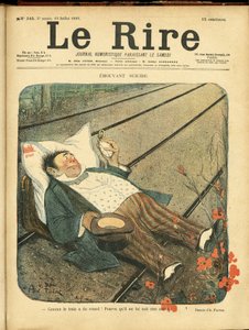Illustration of Abel Faivre (1867-1945) for the Cover of Le Rire
