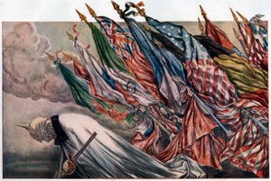 Poster for the 4th Loan de la Defense Nationale, 1918 by Jules Abel Faivre