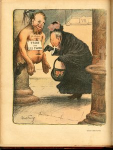 The Laughter, number 276, Satirical in Colours by Jules Abel Faivre