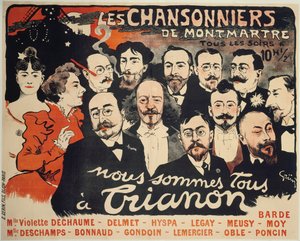 Les Chansonniers de Montmartre by Jules Alexandre Grün