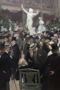 A Friday at the Salon des Artistes Francais