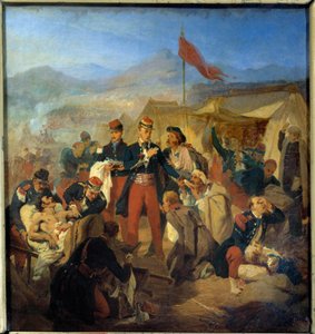 Crimean War: The Military Surgeon Scrive Heals the Wounded After the Battle of Inkermann