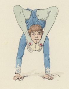 Female gymnast by Jules Arsene (after) Garnier
