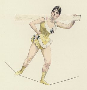 High-wire artist by Jules Arsene (after) Garnier