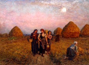 Dawn Labour by Jules Breton