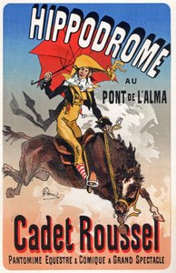 Art. Entertainment. Cadet Roussel, Horse Show at the Hippodrome du Pont de l