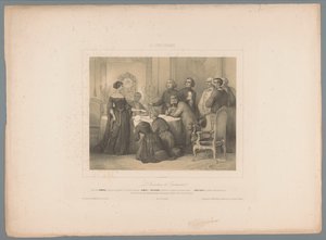 Hérodiade Presents the Will (Scenes from the Novel The Wandering Jew by Eugène Sue)