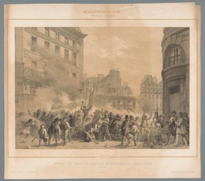 Parisian Insurgents Besiege the Château d