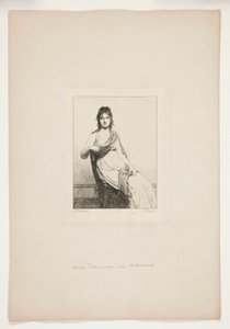 Mme Verninac, née Delacroix by Jules David