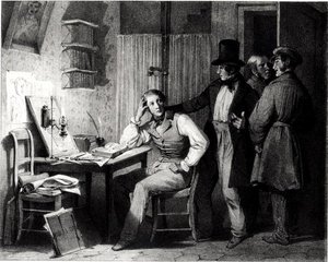 The Evening, or The Student by Jules David