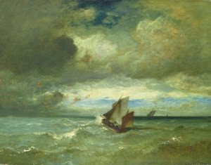 Choppy Sea by Jules Dupré