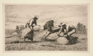 The Sheaf Binders by Jules Dupré