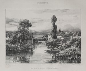 View near Alençon by Jules Dupré