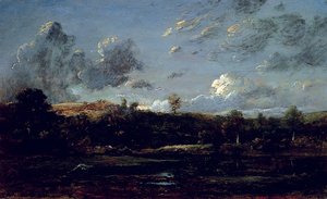 In the Landes by Jules Dupré