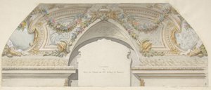 Design for Hôtel de Trevise, Paris