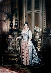 Portrait of Mrs. Carnot Wearing Worth Dress