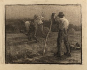 Harvest Scene by Jules Emile Zingg