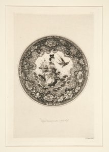 Fondemaille Saucer by Jules Ferdinand Jacquemart