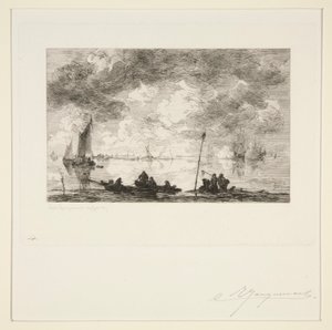 The Moerdyck by Jules Ferdinand Jacquemart
