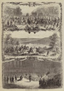 The Imperial Hunt at Compiègne by Jules Gaildrau