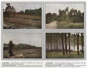 Lenharree, Lenharree, French Trenches, Bivouac Under the Firs by Jules Gervais Courtellemont