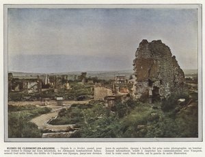 Ruins of Clermont-En-Argonne by Jules Gervais Courtellemont
