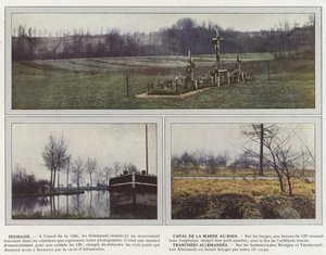 Sermaize, Canal de la Marne au Rhin, Tranchees Allemandes