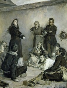 Louise Michel (1830-1905) Talking to the Communards