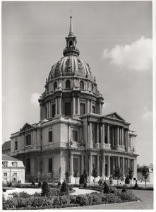 Facade of the Church of St. Louis, Dome des Invalides by Jules Hardouin Mansart