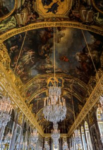 Hall of Mirrors, Palace of Versailles by Jules Hardouin Mansart