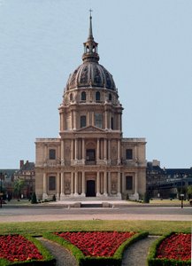 South View of the Dome of the Hotel des Invalides (1679-1708) by Jules Hardouin Mansart