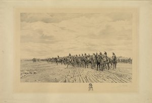 Napoleon Bonaparte at Austerlitz by Jules Jacquet