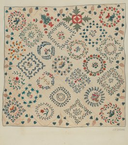 Applique Coverlet