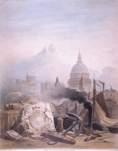 Montage of images with St Pauls